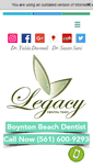 Mobile Screenshot of legacydentalteam.com